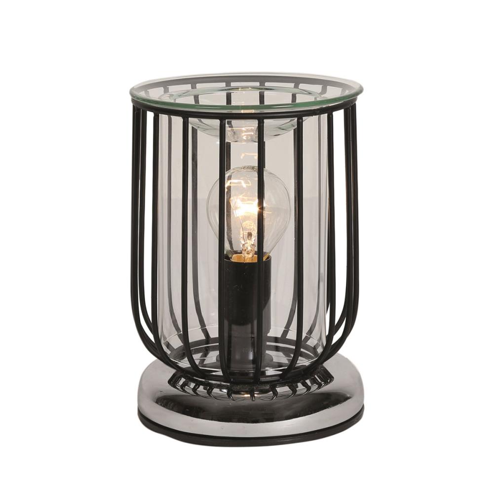 Aroma Black Industrial Cylinder Touch Electric Wax Melt Warmer £25.19
